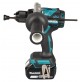 Makita DHP492RTJ smūginis gręžtuvas - suktuvas 2x5 Ah